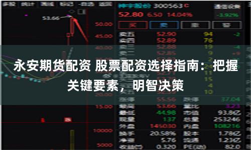 永安期货配资 股票配资选择指南：把握关键要素，明智决策