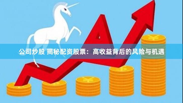 公司炒股 揭秘配资股票：高收益背后的风险与机遇